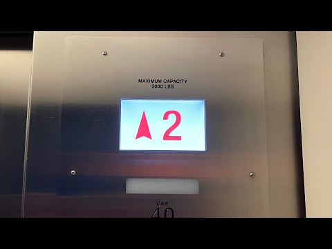 Schindler HXPress Modded Elevator (Car 40) at Pittsburgh International Airport, Moon Township, PA