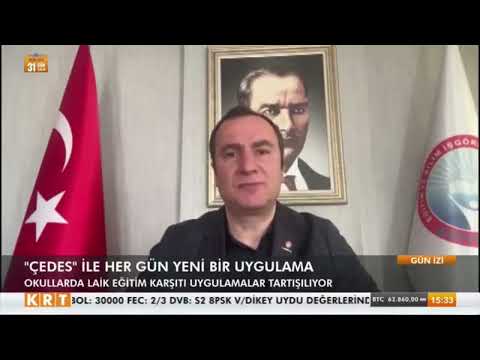 Genel Başkanımız Kadem Özbay, KRT Tv’de yayınlanan Remziye Demirkol’un sunduğu Gün İzi programında, okullardaki ÇEDES uygulamaları ile ilgili açıklamalarda bulundu.29/02/2024 | EĞİTİM İŞ