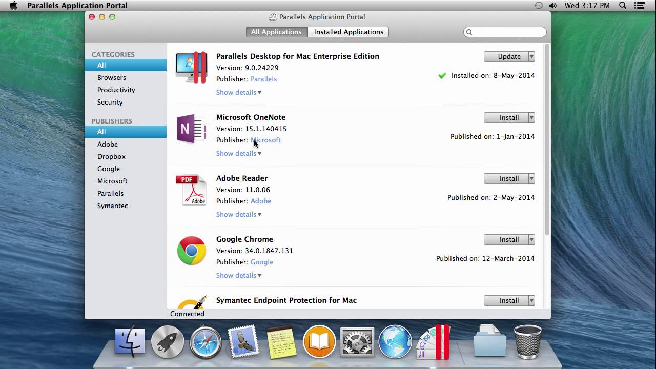 Parallels Mac Management  1 an, 100 utilisateurs