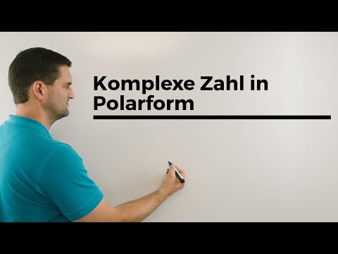 Komplexe Zahl in Polarform | Mathe by Daniel Jung