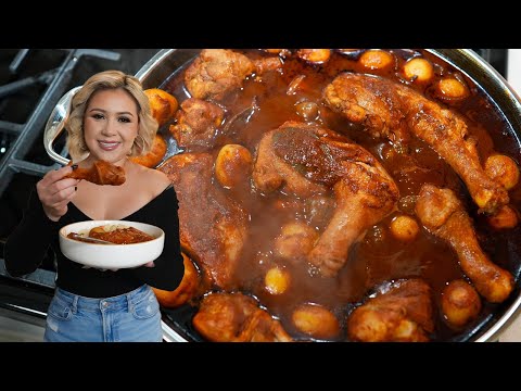 This POLLO COLORADO CON PAPAS is quick, easy and on a budget!