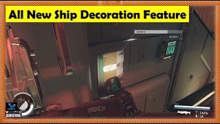 Starfield New Update - All New Ship decoration feature first look