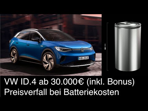 VW ID.4 ab 30.000€ I Porsche E-Autos beliebter als Verbrenner I Tesla Batterie-Tag: Licht + Schatten