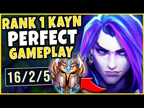 #1 KAYN WORLD DESTROYS CHALLENGER (FLAWLESS GAMEPLAY) - League of Legends