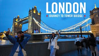 London Walking Tour 4K – South Bank to Tower Bridge