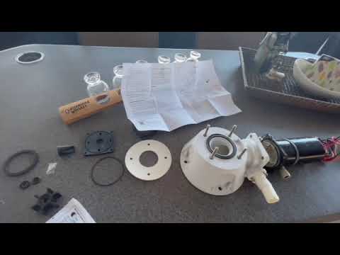 Jabsco Electric toilet repair