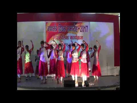 Amazing classical dance by school girls on 26th january celebration munger (bihar)..