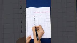 Backward counting 20-1 #backwardcounting #maths #counting
