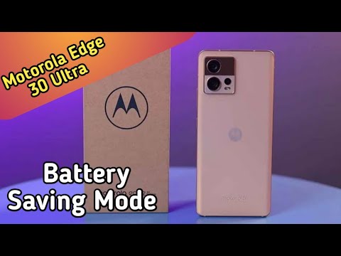 How To Enable Battery Saving Mode In Motorola Edge 30 Ultra, Power Saving Mode Enable