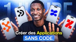 J'ai créé 5 applications très RENTABLE en UNE heure (sans code )