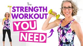 SIMPLE, Essential Strength Training Workout for Women over 50 ✨ Pahla B Fitness