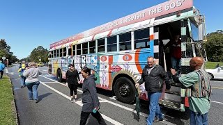 Psychedelic Magic Bus rolls in San Francisco as Summer of Love anniversary approaches