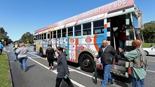 Psychedelic Magic Bus rolls in San Francisco as Summer of Love anniversary approaches