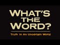 What S The Word Week 4