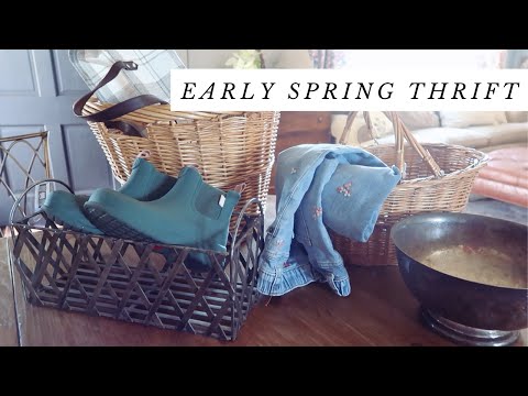 Thrifting with Spring on My Mind