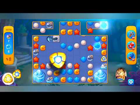 фишдом 2022  #  10719 уровень - прохождение без бустеров # Fishdom,   10719  level - no Boosters.