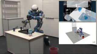 A Knowledge-Driven Shared Autonomy Human-Robot-Interface for Tablet Computers