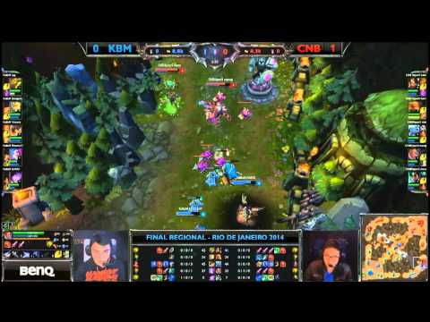 CNB vs Kabum - CBLOL 2014 - Final - Jogo 2