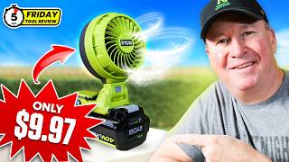 Ryobi’s Best Fan Deal Ever? You’ll Be Shocked at the Performance!