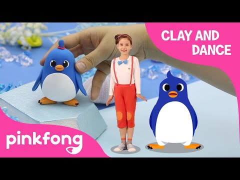 粘土でペンギンを作って踊ろう！｜粘土とダンス｜ピンポンのうた (The Penguin Dance and Make Penguin with Clay | Clay and Dance | Pinkfong Songs for Children)