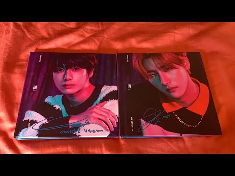 Unboxing Monsta X 몬스타엑스 1st English Album All About Luv Member ver. Hyungwon & I.M.