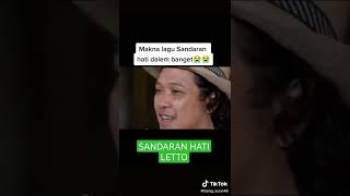 makna lagu SANDARAN HATI #letto
