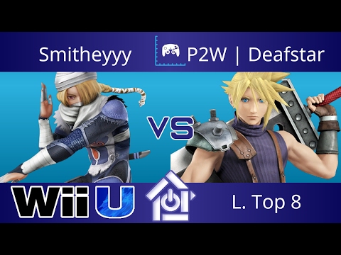 Typo @ The Lab 3/9/17 - Smitheyyy (Sheik) vs P2W | Deafstar (Cloud) - Smash 4 L. Top 8