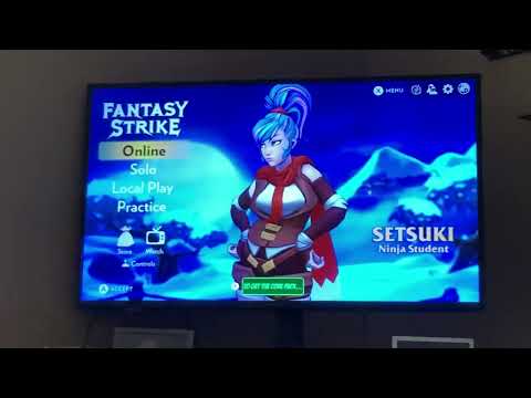FREE Fantasy Strike Nintendo Switch 2 Fighting Game Gameplay Test Review