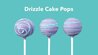 How to Drizzle Cake Pops | Cake Pop Decorating Tutorial