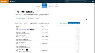 BrightPay Cloud - Inviting Users