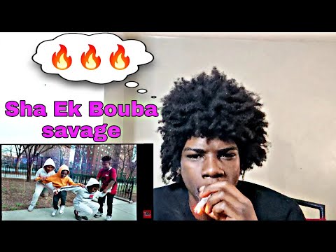 Sha Ek x Bouba Savage - FOOT ON THEU NECK (Official Music Video) Reaction