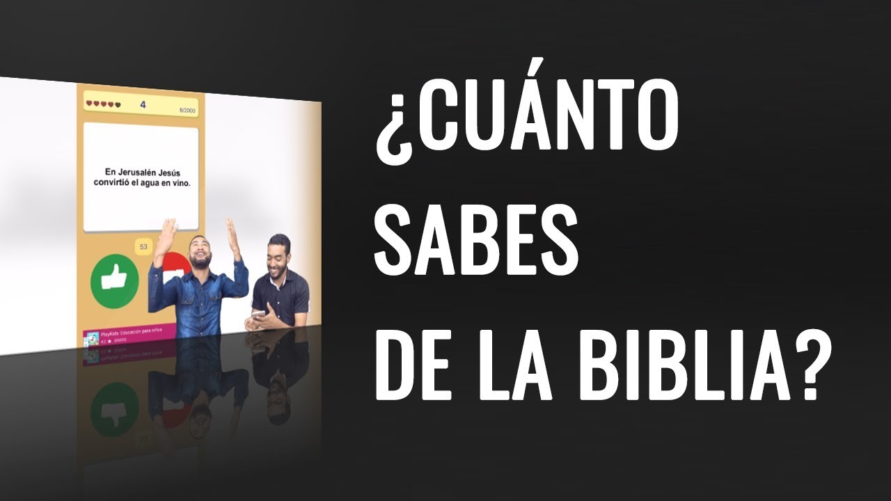 CUANTO SABES DE LA BIBLIA 2018 - VERDADERO O FALSO - JUEGO BÍBLICO