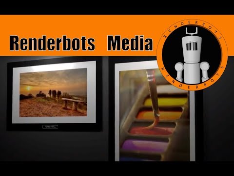 Renderbots Media: The 3D Gallery : Created in Apple Motion