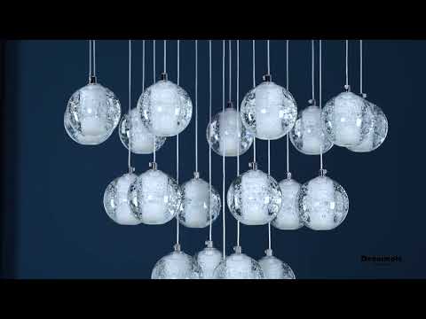 Ball Crystal Pendant Lamp