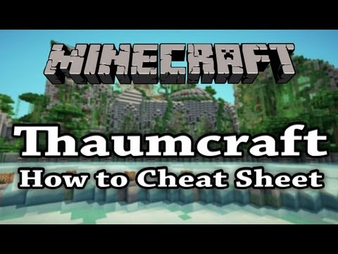 Thaumcraft 3 & 4 // How to Cheat Sheet