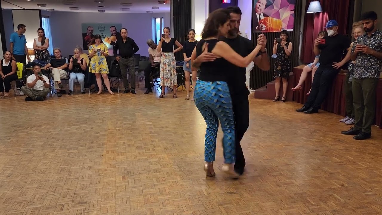Argentine tango workshop: "Los Totis" Christian Márquez & Virginia Gómez - Milonga Lisa & Traspie