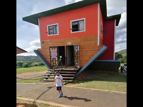 Elijah visits the Upside Down House | Harties