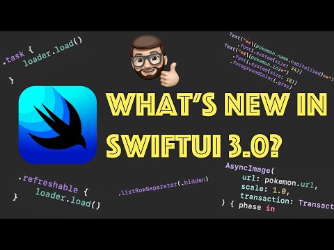 What's new in SwiftUI 3.0? #WWDC21