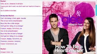 How To Be A Heartbreaker Glee Lyrics