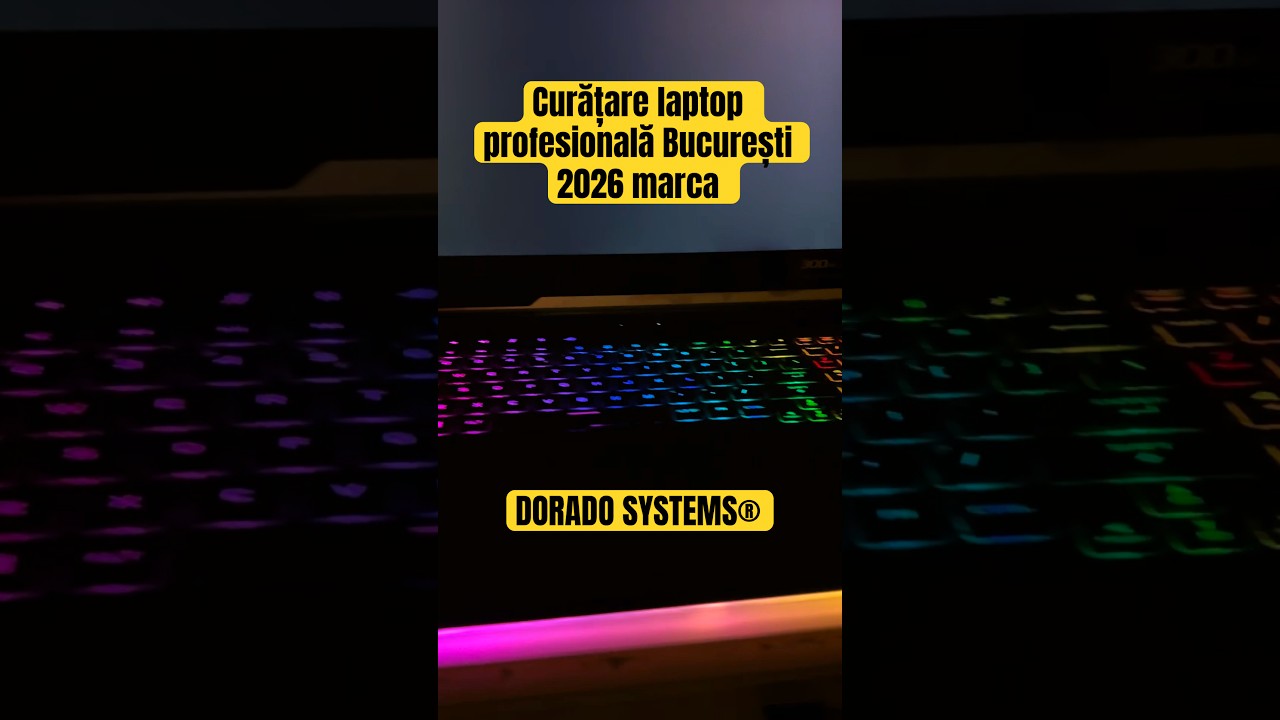 Curățare Laptop Profesională Dorado Systems