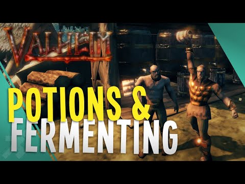 Brewing & Fermenting BASICS // Beginners Guide // Valheim Tutorials
