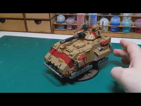 Space Marine Gladiator Tank / Impulsor showcase