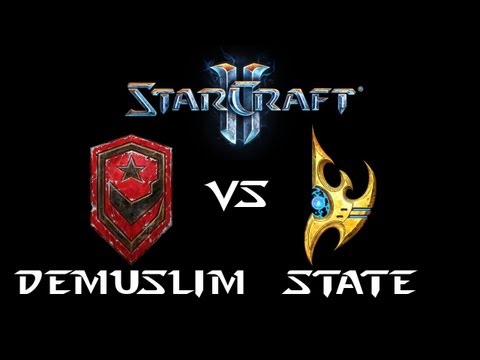 StarCraft 2 - DeMusliM [T] vs State [P] (Commentary)