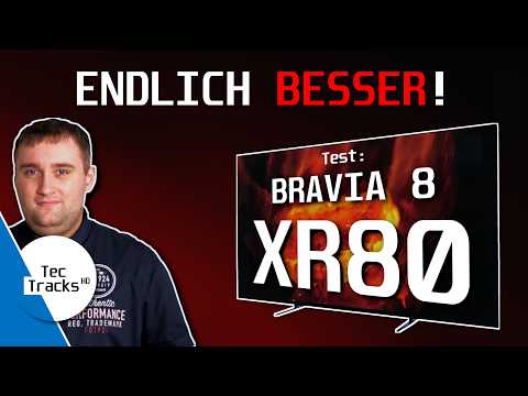 🔥 ENDLICH BESSER! ‼️ | Sony BRAVIA 8 XR80 OLED 4K-TV 2024 im TEST! | Vergleich mit LG C3 & LG C4!