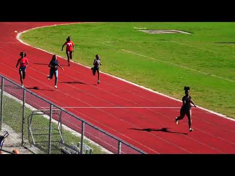 Girls 200m Finals Section 2 TimeSpann Series 3. Jan. 7, 2023