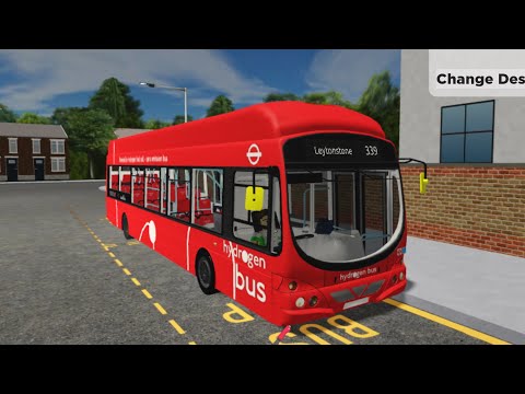 Roblox FRV Route 339 Stratford City Bus Station to Leytonstone Station