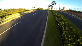 preview picture of video 'Longboard Freeride - Teresina Alphaville'