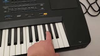 Video thumbnail for Roland E-70 Intelligent Synthesizer 61 Key Keyboard Tested Working by Will K
