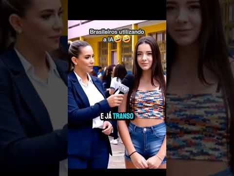 Brasileiros utilizando a IA kkkk #Shorts #Veo3 #Humor