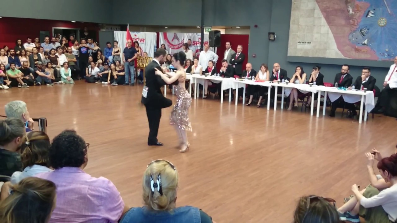 Hakan Ateş & Fatima Azizova. Trago Armargo /Alberto Echague. Argentine Tango Championships, Turkey